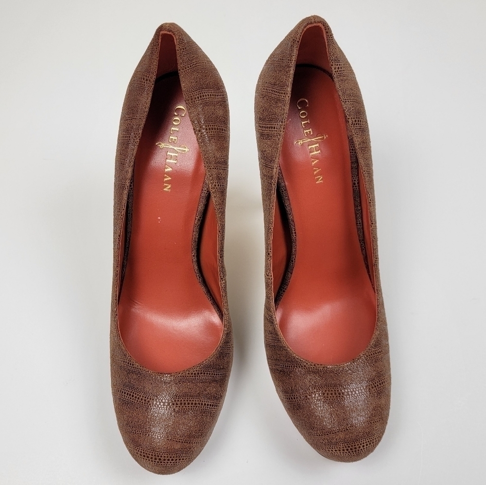 Cole Haan Mariela Leather Heels 10 - Picture 10 of 11